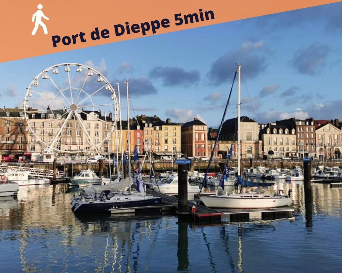 Appartement Arina & Julien à Dieppe Extérieur photo